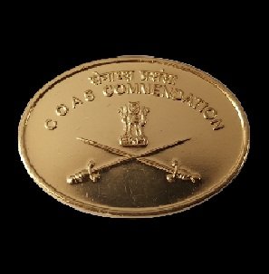 COAS Commendation Card